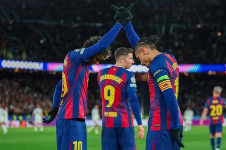 Liga Champions: Barcelona Perkasa, Real Madrid Tumbang di Markas Benfica