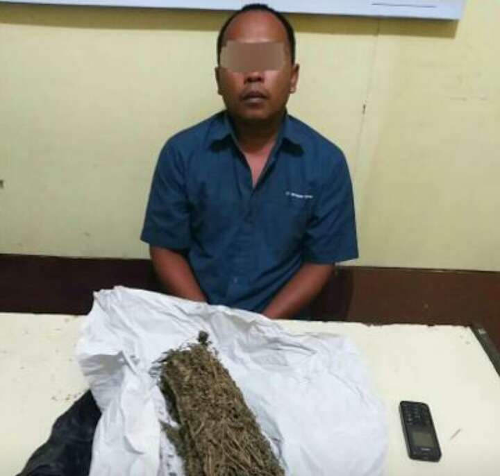 Terduga Narkoba Kena Grebek di Pos Ronda, Satu Kabur Satu Diringkus