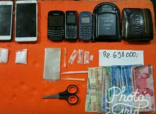 Sijoli Terduga Pengedar Narkoba Berhasil Diamankan Polsek Keritang