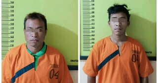 Buron 4 Tahun, Dua Pelaku Pembunuhan Warga Batang Peranap Inhu Diringkus 