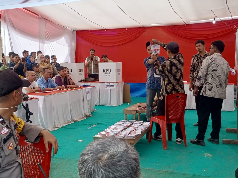 Pasangan Afni Zulkifli-Syamsurizal Unggul di Dua TPS pada PSU Pilkada Siak