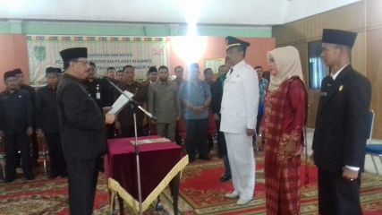 Sekda Inhil Lantik 3 Pejabat Administrator dan Pengawas