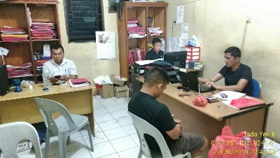 Security Sekolah Diamankan Polsek Siak Terkait Daun Ganja