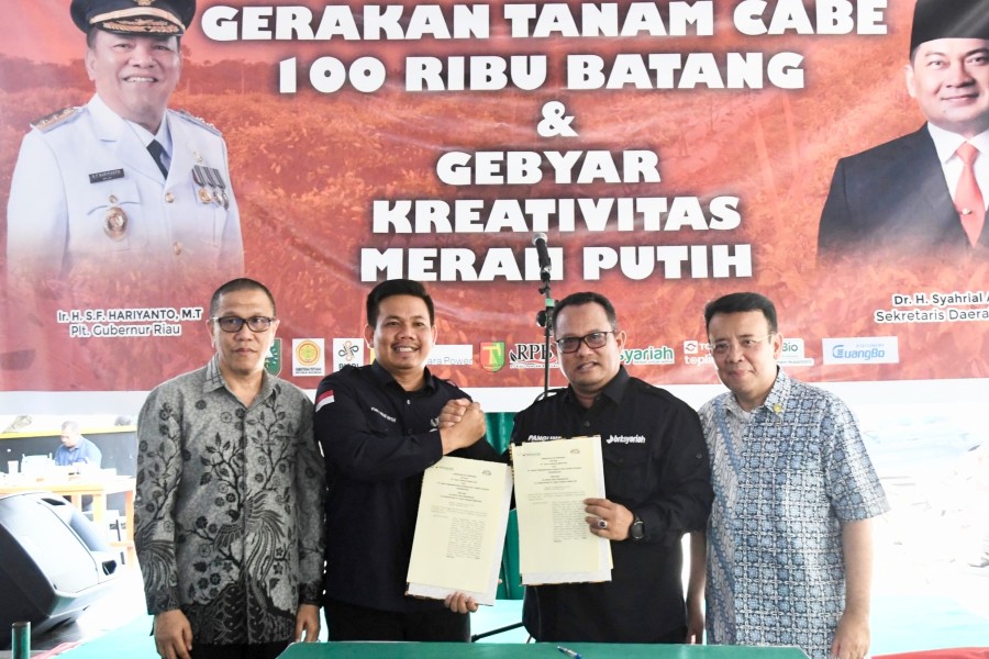 BRK Syariah Gandeng PT Riau Pangan Bertuah, Perkuat Layanan Keuangan untuk Ketahanan Pangan