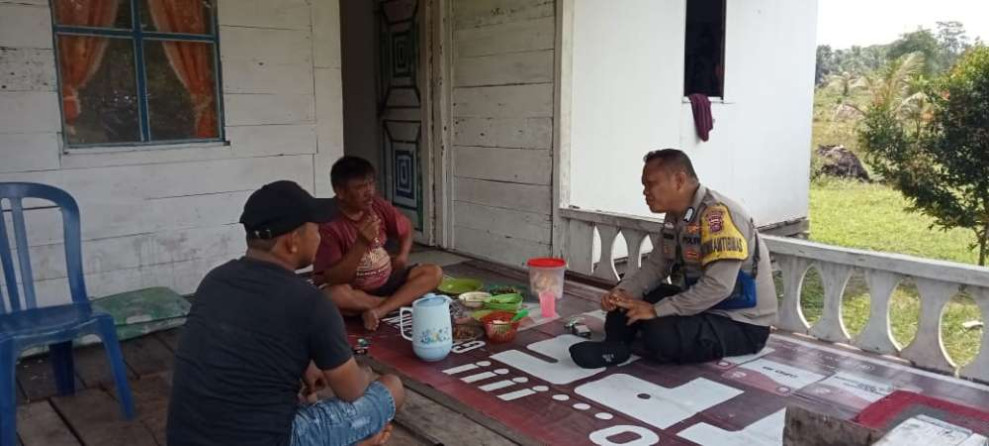 Jaga Stabilitas Keamanan Pilkada, Polsek Pulau Burung Ajak Masyarakat Jaga Persatuan