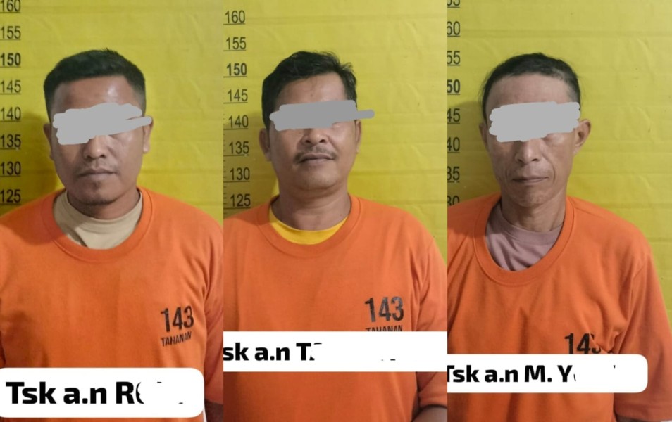 Solar Milik Perusahaan Sawit Digelapkan, Tiga Pria Diciduk Polisi