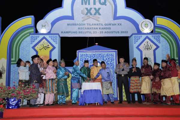 Buka MTQ Tingkat Kecamatan Kandis, Ini Harapan Wabup Husni