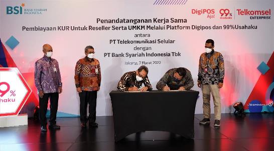 Hadirkan KUR Syariah Untuk Pembiayaan Mitra Reseller dan Pelaku UMKM 