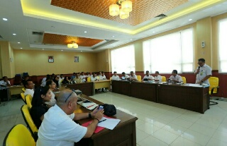 Budi Yuwono Pimpin Rapat Formulasi Tim & Kerangka Daya saing Daerah