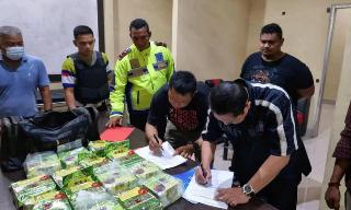 Penyeludupan Sabu 16 kg Asal Medan Berhasil Digagalkan Pihak Kepolisian