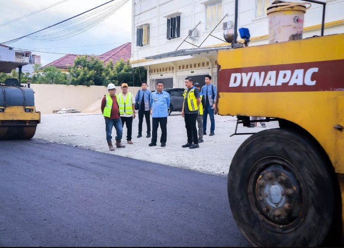 Pemko Pekanbaru Targetkan Sejumlah Ruas Jalan Strategis Mulus Sebelum Lebaran 2026