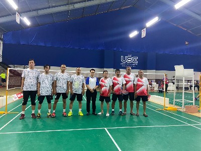 Tim Bulutangkis PWI Riau Melaju ke Semi Final