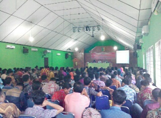 Panwaslukab Adakan Bimtek Pengawasan Kampanye Bagi Panwaslu Desa Se-Kuansing