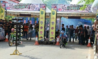 Ratusan Peserta Ikuti Cup I Open Drag Bike 2018
