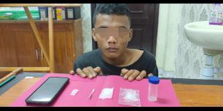 Satuan Reserse Narkoba Polres Siak Bekuk Satu Terduga Pengedar Sabu