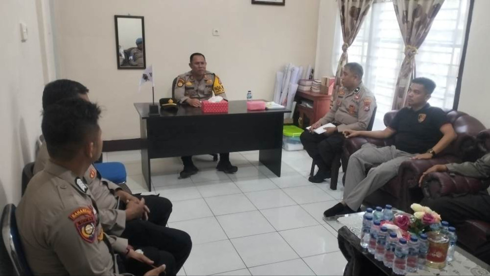 Jelang Pilkada, Polsek Tempuling Berikan Pesan Penting kepada Personilnya