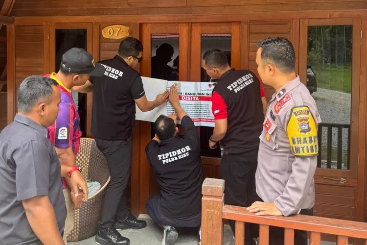 Diduga Hasil Korupsi SPPD Fiktif, Polda Riau Sita 11 Homestay di Harau