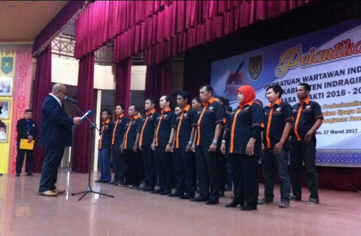 Pengurus PWI Inhil Resmi Dilantik