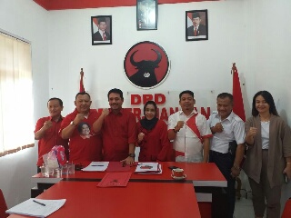 Bacalon Kepala Daerah Inhu 2020 Khairizal Ikuti Tahapan Tes Wawancara di DPD PDIP