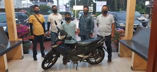 Pelaku Pencurian Modus Bongkar Rumah Ditangkap Polsek Kandis, Akui Sudah Tiga Kali Beraksi