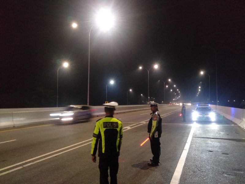 Ciptakan Suasana Aman, Ditlantas Polda Riau Perketat Patroli Akhir Pekan hingga Malam
