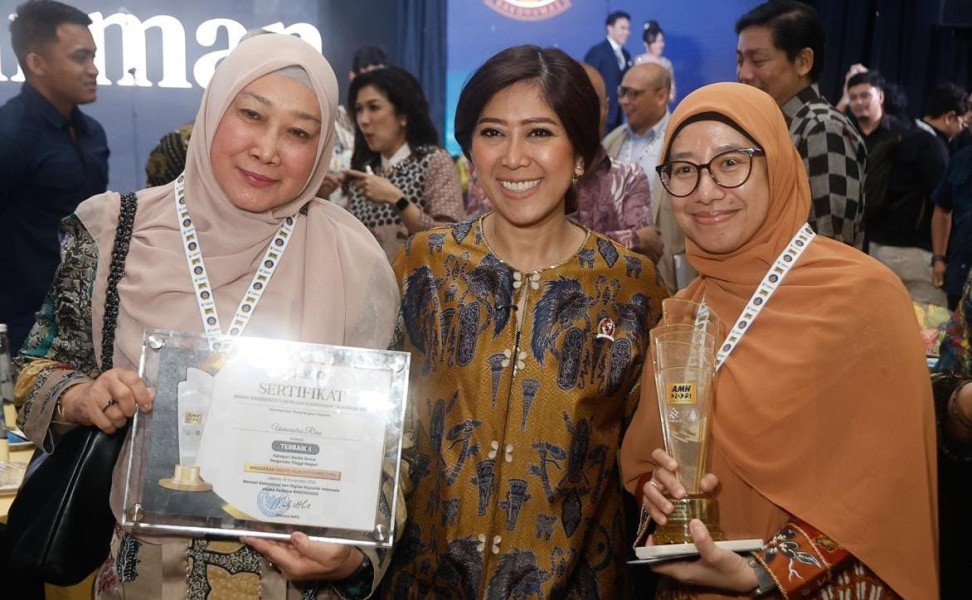 Membanggakan, Universitas Riau Raih Peringkat Pertama Pengelolaan Media Sosial dalam Anugerah Media Humas 2025