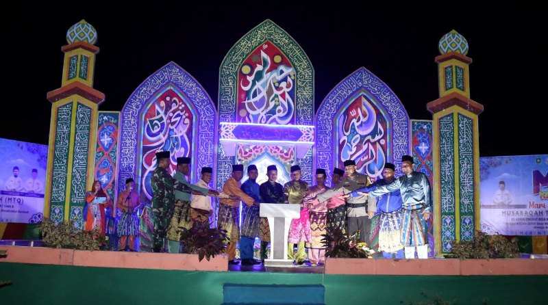 Buka MTQ Desa Wonosari, Wabup Bagus Santoso Ajak Jaga Persaudaraan Jauhi Permusuhan