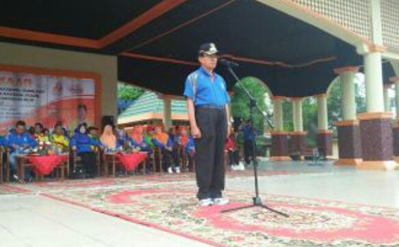 Bupati Wardan Buka O2SN dan FLS2N SD dan SMP