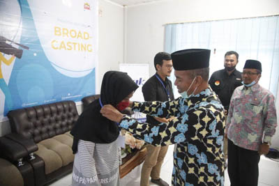 LPPL Siak TV dan RPK Siak Gelar Pelatihan dan Magang Broadcasting