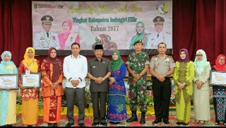 Bupati Inhil Hadiri Lomba Cipta Menu Serba Ikan TP PKK