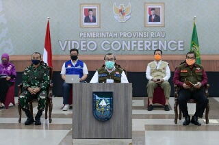 Cegah Masuknya Covid-19, Pos Pengamanan di Perbatasan Provinsi Riau akan Dijaga Ketat