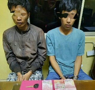 Kelabui Petugas Lempar Barang Bukti, Dua Pemuda Asal Benai Dibekuk Polisi