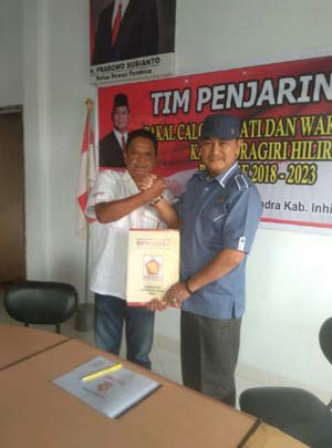  Samsudin Uti Mendaftar di Gerindra