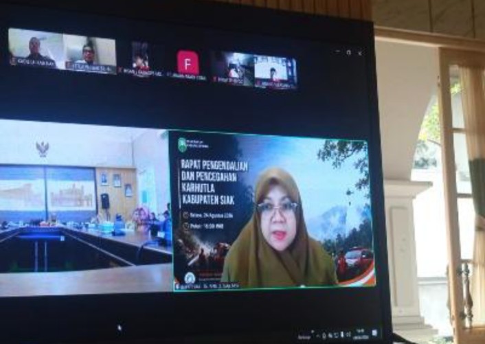 Bupati Siak Minta Pemilik Lahan Bertanggung Jawab Cegah Karhutla