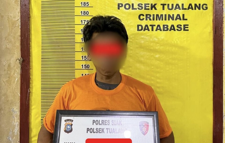 Sempat Melarikan Diri, Polsek Tualang Ringkus Pelaku Curanmor