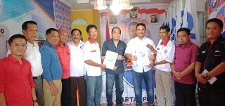 Paslon Haryono & Khairizal Daftar ke Perindo Pilkada 2020