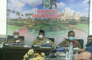 Sekda Siak Terima 9 Mahasiswa dari IPB 