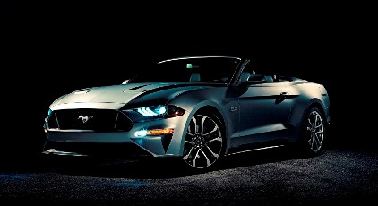 Tampilan Sangar Ford Mustang Atap Terbuka