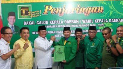 HM Wardan Juga Daftar Penjaringan Partai PPP Inhil 