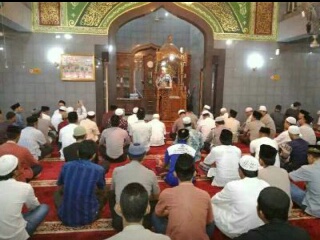 Jajaran Polres Kuansing Adakan Shalat Berjamaah Dan Taushiyah