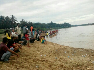Hadapi Pacu Jalur Rayon Tingkat Kecamatan, Puntiang Baliyuang Sirajo Beleng Tingkatkan Latihan