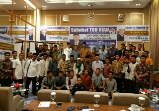 Lirik Pilpres, Relawan Tuan Guru Bajang Hadir di Riau