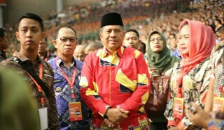 Bupati Siak Hadiri Rakornas BNPB 