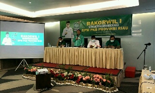 PKB Riau Rumuskan Strategi Aksi Melayani Rakyat Diajang Rakorwil
