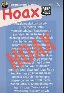 FAKTA apa HOAK? Status Atas Nama Istri Bupati Siak Beredar di Medsos, Baca Biar Tak Gagal Paham! 