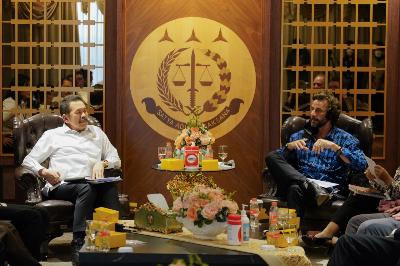 Jaksa Agung Lakukan Pertemuan dengan Wakil Duta Besar Australia, Puji Penegakan Hukum di Indonesia