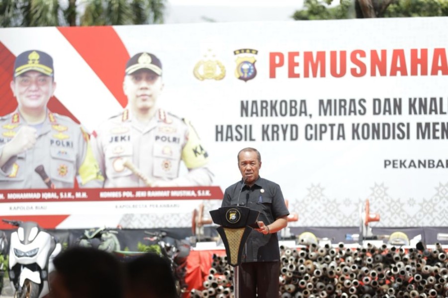 Pemprov Riau dan Polda Riau Bersinergi Ciptakan Kondisi Aman Jelang Ramadan