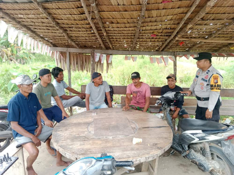 Bhabinkamtibmas Aipda Dedi Ajak Masyarakat Jaga Situasi Kamtibmas Pilkada 2024