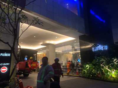 Tempat Olahraga Hotel Premiere Pekanbaru Terbakar