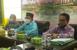 Dukung Program Bujang Kampung, Pimpinan OPD Rapat Bersama Sekda Siak